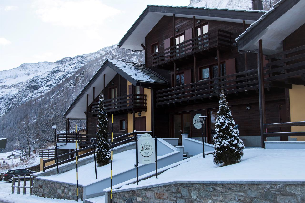 Residence Le Marmotte Gressoney-la-Trinité Екстериор снимка