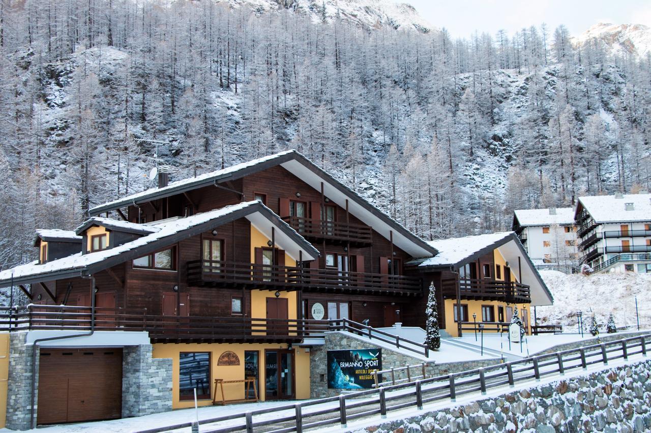 Residence Le Marmotte Gressoney-la-Trinité Екстериор снимка